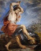 Peter Paul Rubens David Slaying Goliath oil painting on canvas